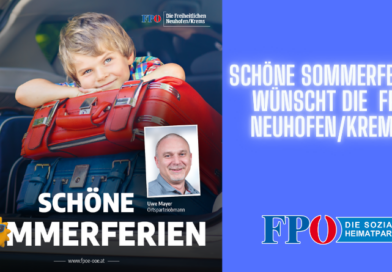 FPÖ Neuhofen – Sommerferien